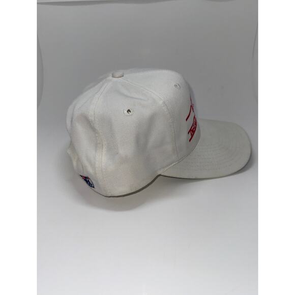 Vintage Detroit Red Wings The Game Split Bar Hat - Picture 4 of 5